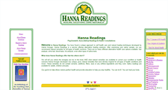 Desktop Screenshot of hannareadings.com