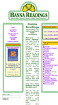 Mobile Screenshot of hannareadings.com
